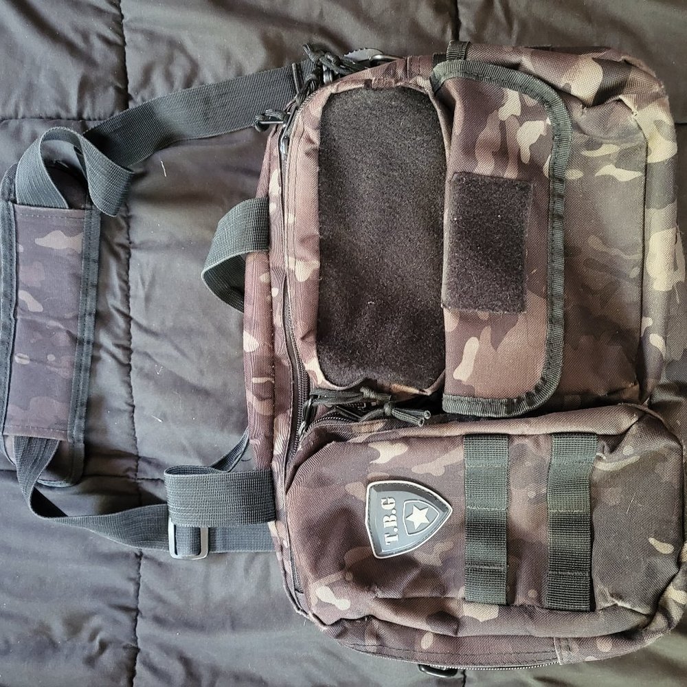 Tactical Baby Gear Diaper Bag Black CAMO
